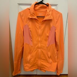 Orange Zella full zip
